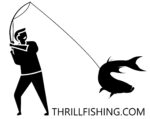 thrill fishing logo